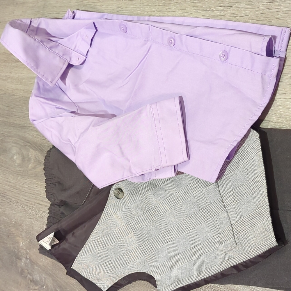 Toddler dress outfit with shirt